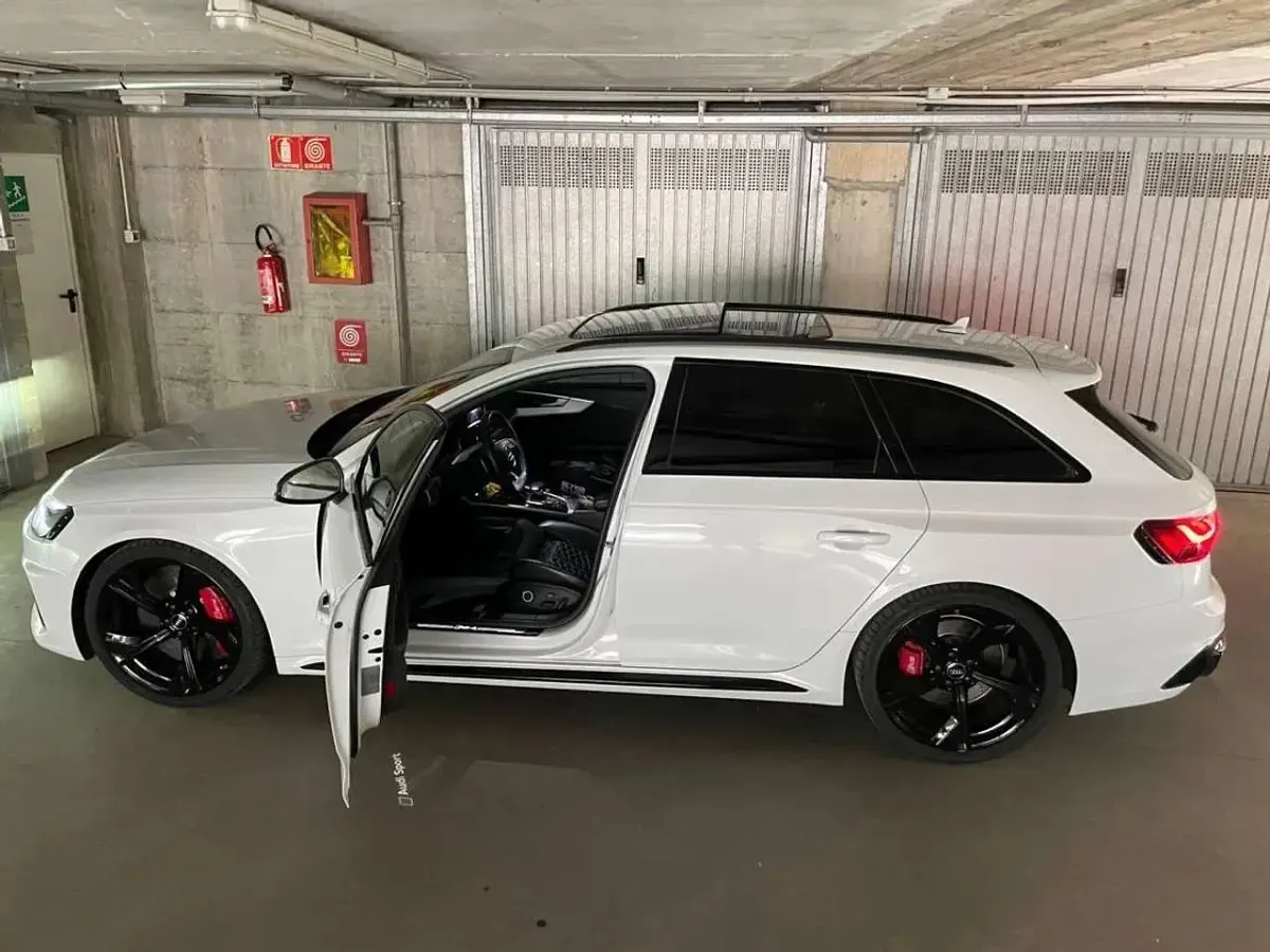 Usata Audi RS4 450 CV (330 kW) 2020 Bianco Station wagon