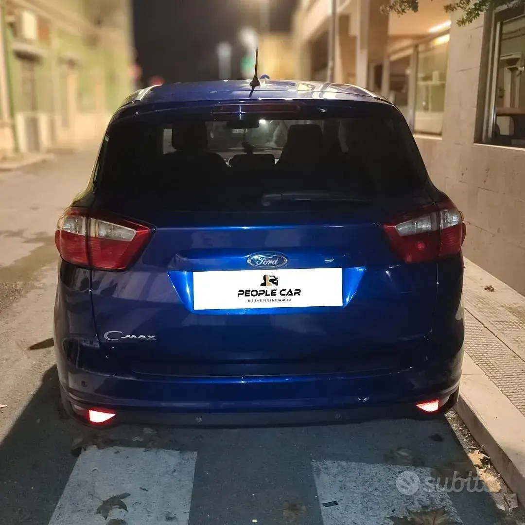 Brugt Ford C-MAX Titanium 115 HK (84 kW) 2014 Blå MPV