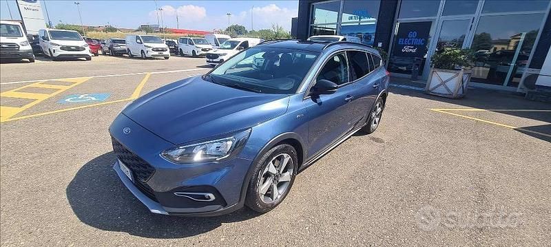 Usata Ford Focus Active 150 CV (110 kW) 2020 Blu Station wagon