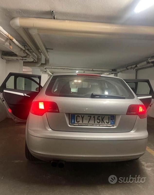 Usata Audi A3 140 CV (102 kW) 2006 Grigio Utilitaria