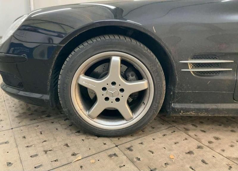 Usata Mercedes SL500 AMG 306 CV (225 kW) 2005 Nero Cabrio