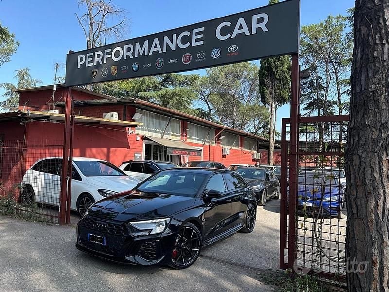 Usata Audi RS3 Performance 400 CV (294 kW) 2023 Nero Berlina