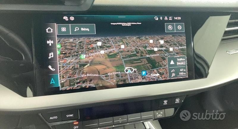 Usata Audi A3 S-Line 150 CV (110 kW) 2022 Bianco Berlina