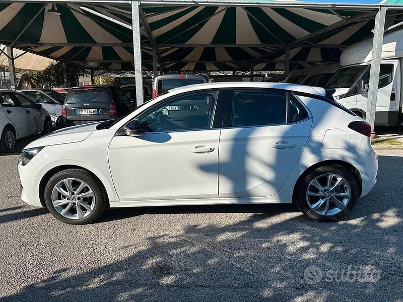 Usata Opel Corsa Elegance 75 CV (55 kW) 2021 Bianco Berlina