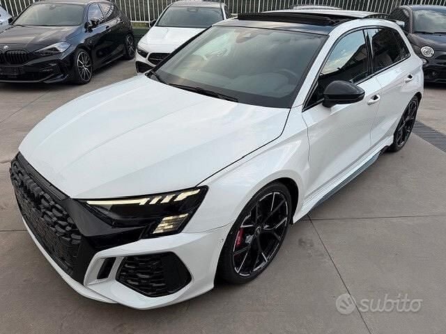 Usata Audi RS3 400 CV (294 kW) 2022 Bianco Berlina