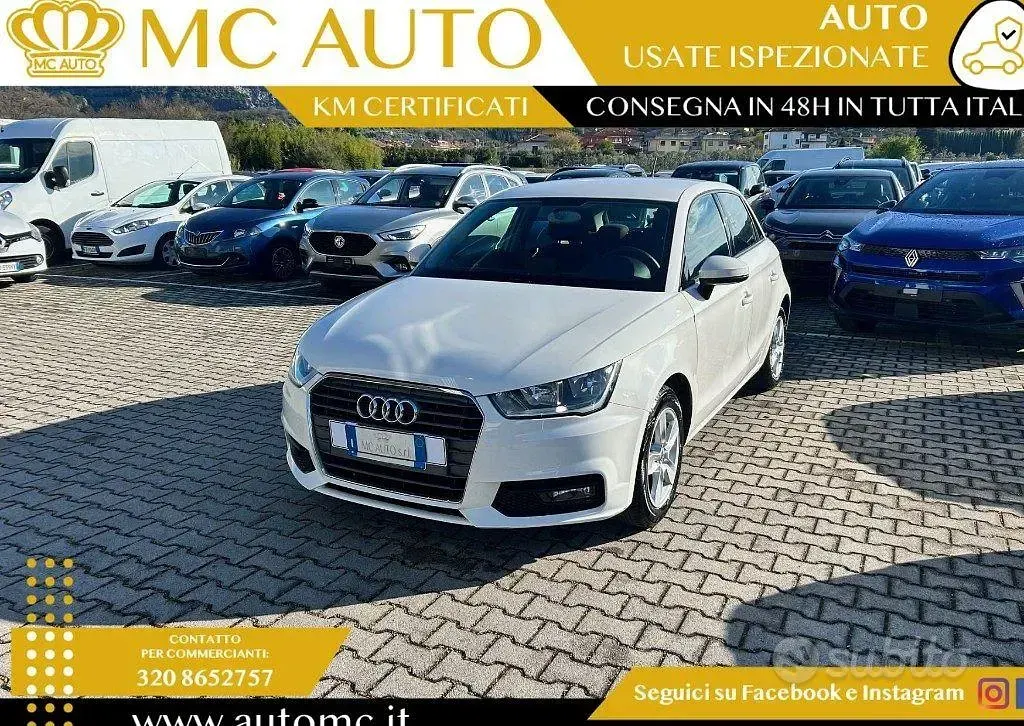 Usata Audi A1 95 CV (69 kW) 2015 Bianco Utilitaria