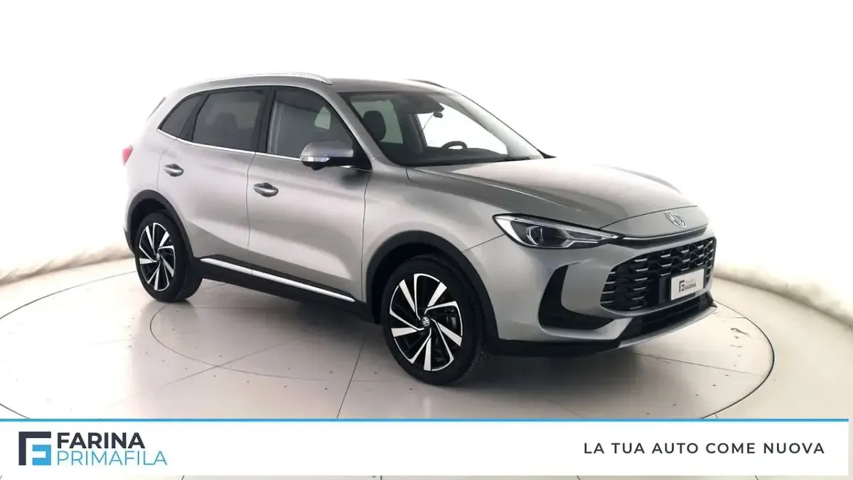 Nuova MG ZS Luxury 102 CV (75 kW) 2025 Grigio chiaro SUV