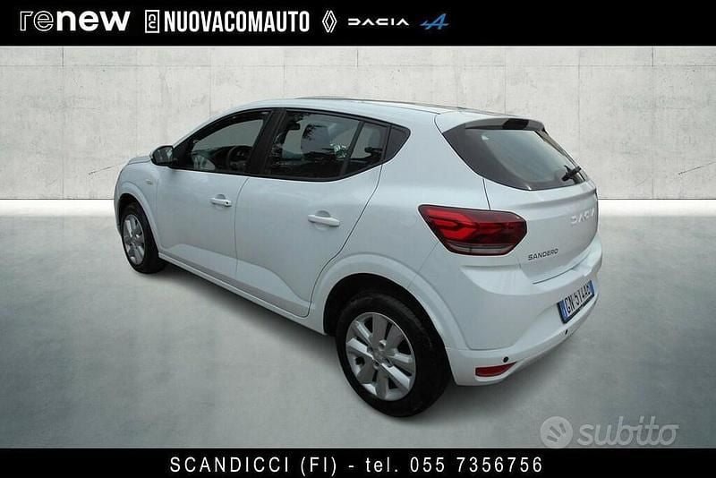 Usata Dacia Sandero Expression 101 CV (74 kW) 2023 Bianco Berlina
