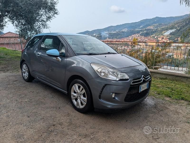 Usata Citroën DS3 95 CV (69 kW) 2010 Grigio Utilitaria