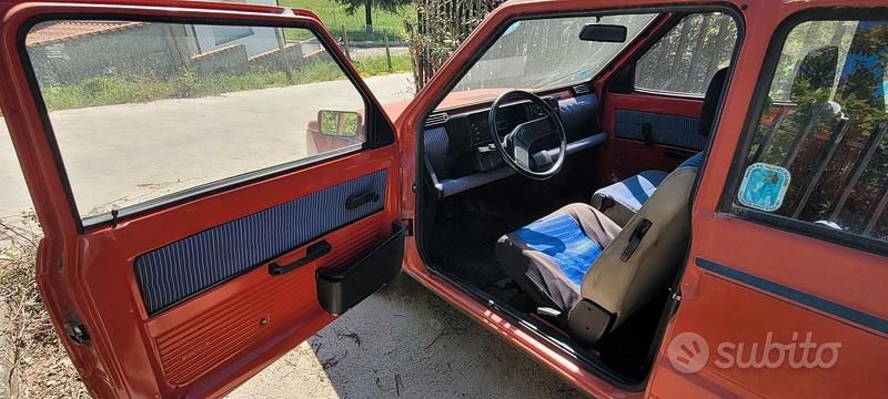 Usata Fiat Panda 34 CV (25 kW) 1990 Rosso Utilitaria