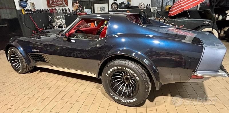 Usata Chevrolet Corvette C3 600 CV (441 kW) 1970 Blu Coupé