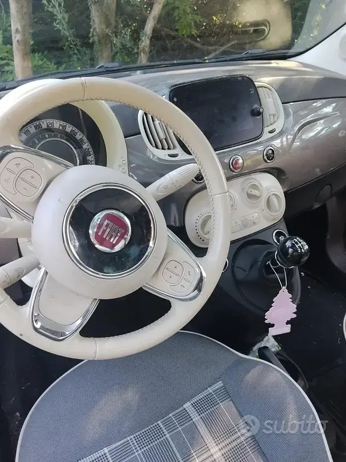Usata Fiat 500 69 CV (50 kW) 2017 Grigio Utilitaria