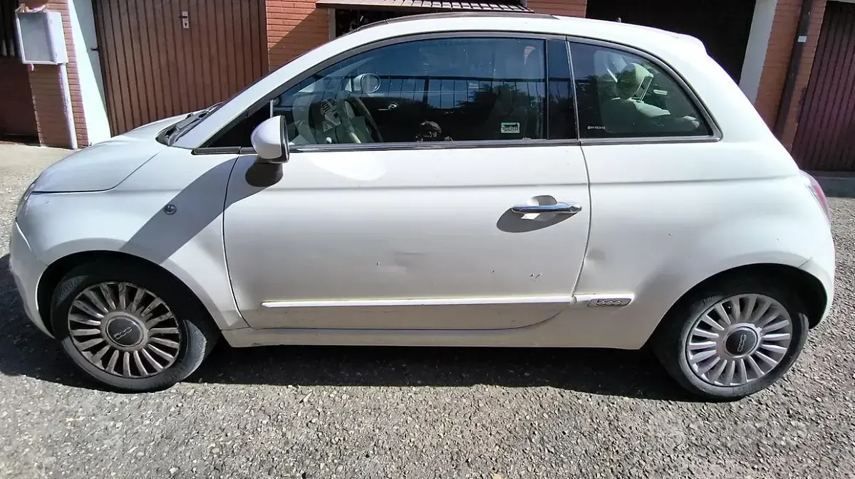 Usata Fiat 500 69 CV (50 kW) 2008 Bianco Utilitaria