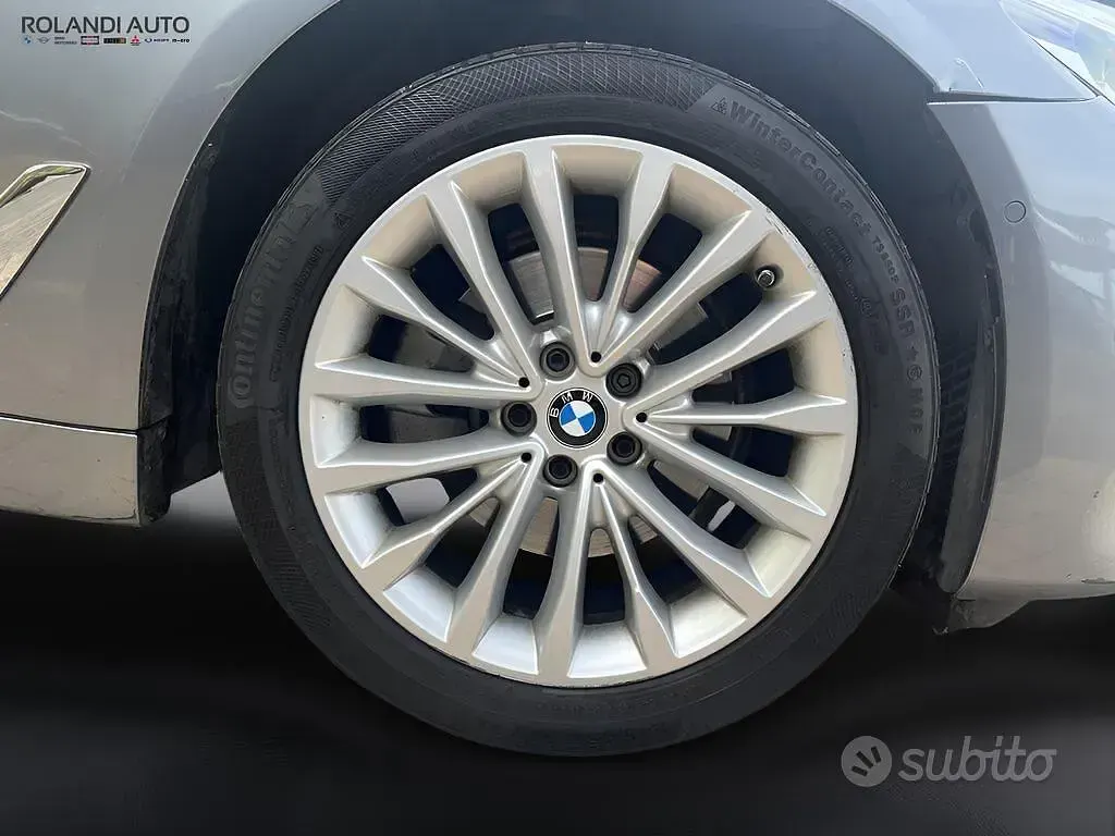 Begagnad BMW 520 Luxury Line 190 HK (139 kW) 2020 Blå Kombi