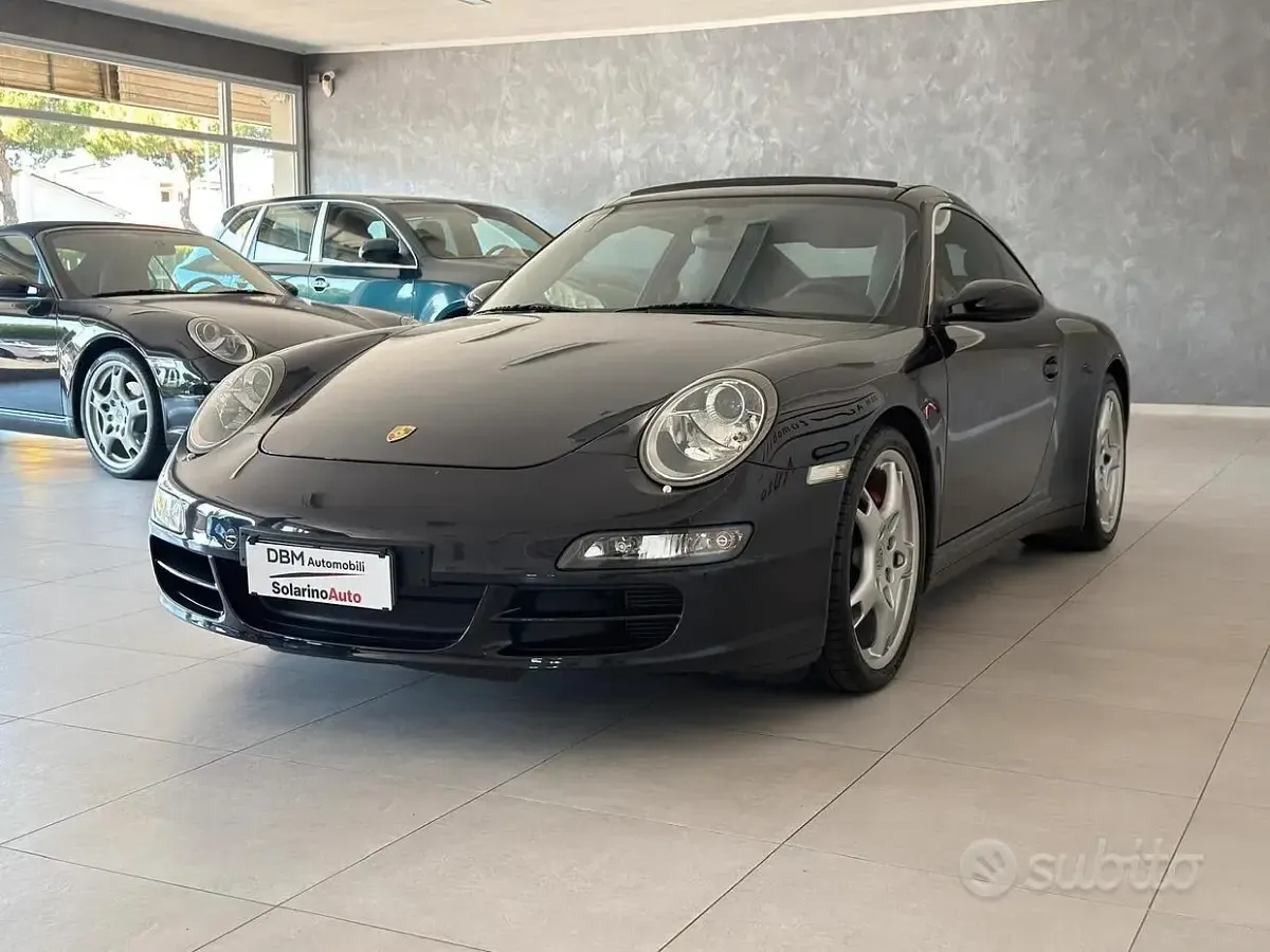 Usata Porsche 911 Targa 4S 355 CV (261 kW) 2008 Nero Cabrio