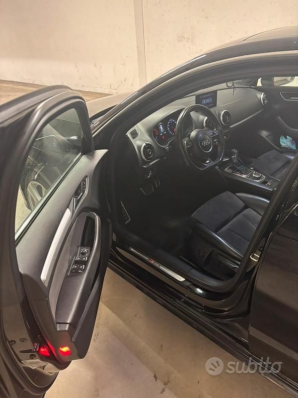 Usata Audi A3 S-Line 150 CV (110 kW) 2015 Nero Berlina