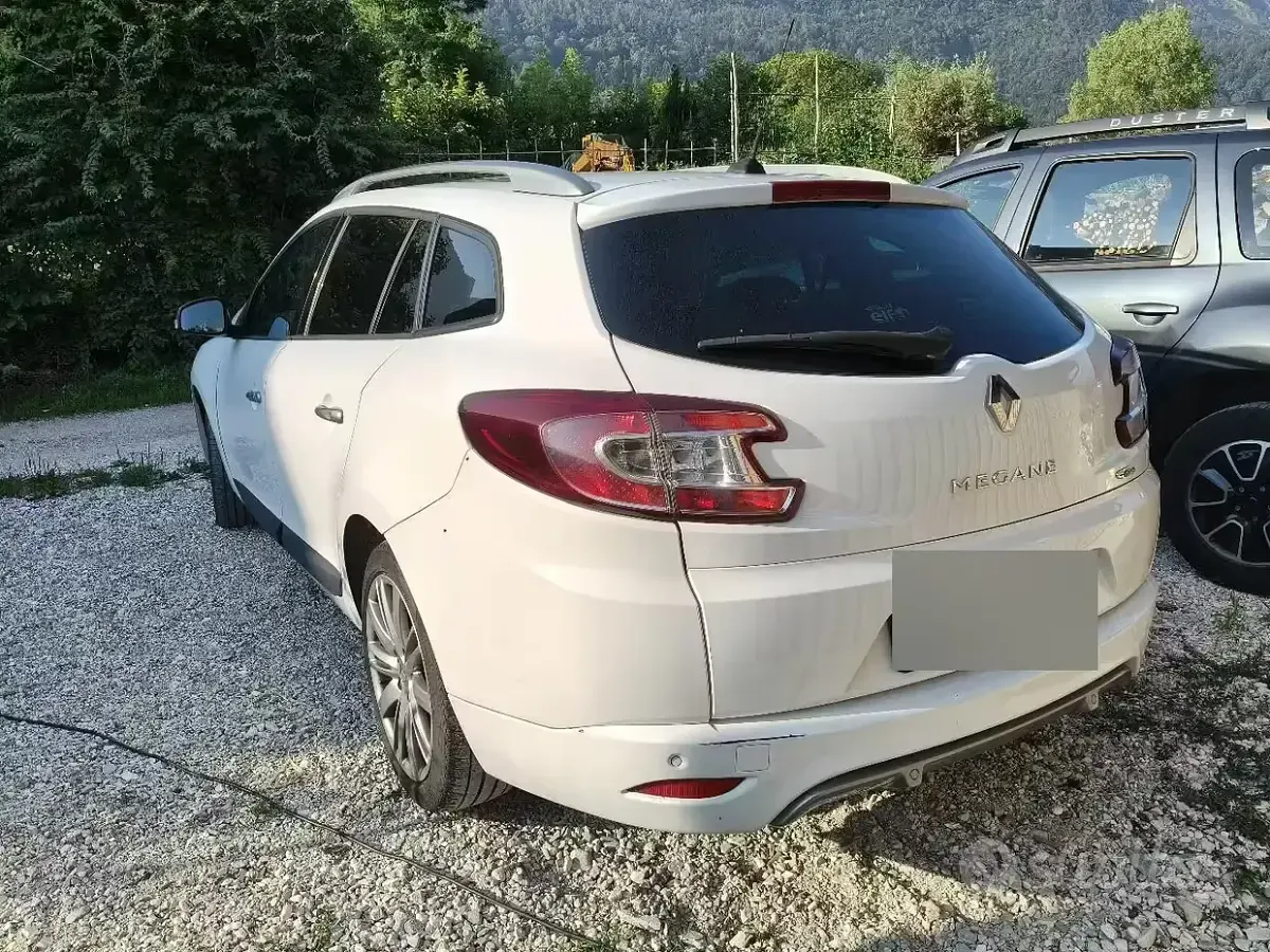 Usata Renault Mégane GT Line GT-Line 110 CV (80 kW) 2011 Bianco Station wagon