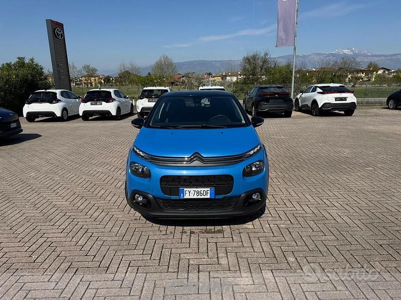 Usata Citroën C3 Shine 102 CV (75 kW) 2019 Blu Utilitaria