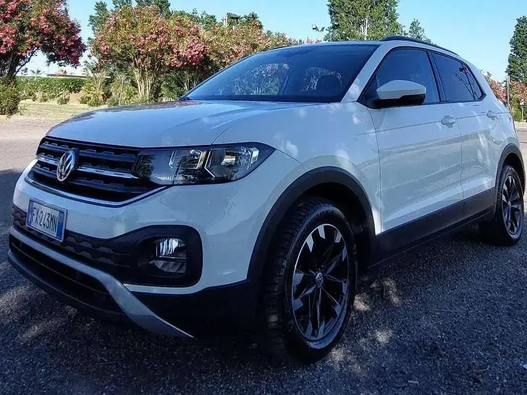 Usata VW T-Cross Advance 95 CV (69 kW) 2019 Bianco SUV