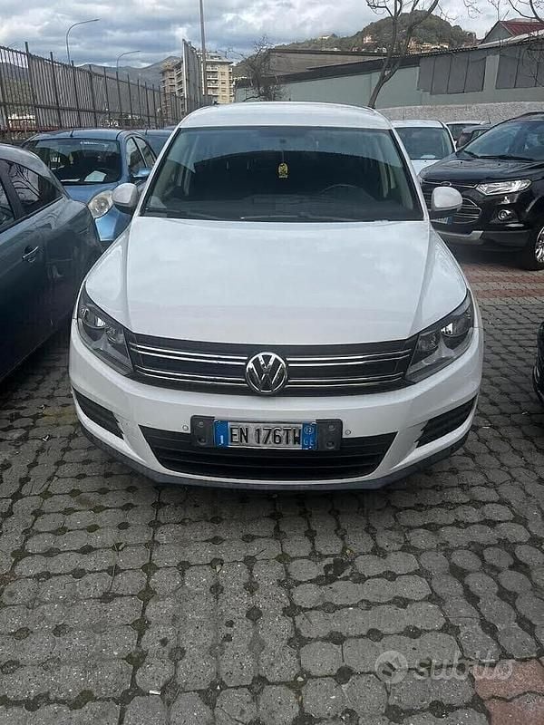 Usata VW Tiguan Sportline 110 CV (80 kW) 2012 Bianco SUV