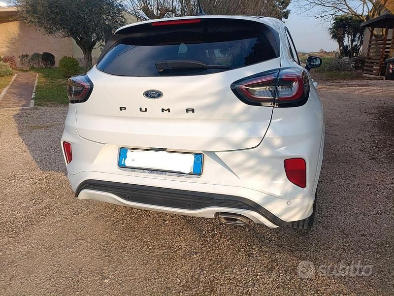 Usata Ford Puma ST-Line 125 CV (91 kW) 2023 Bianco SUV