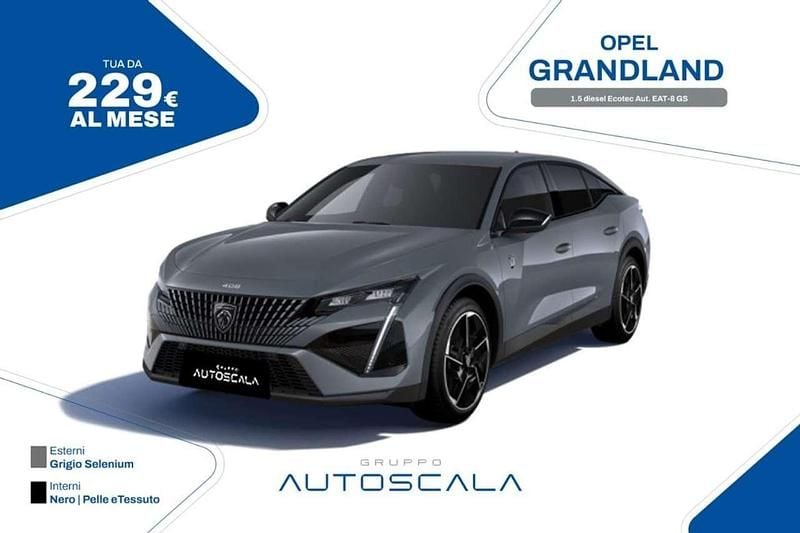 Usata Peugeot 408 Allure 136 CV (100 kW) 2025 Grigio selenium SUV