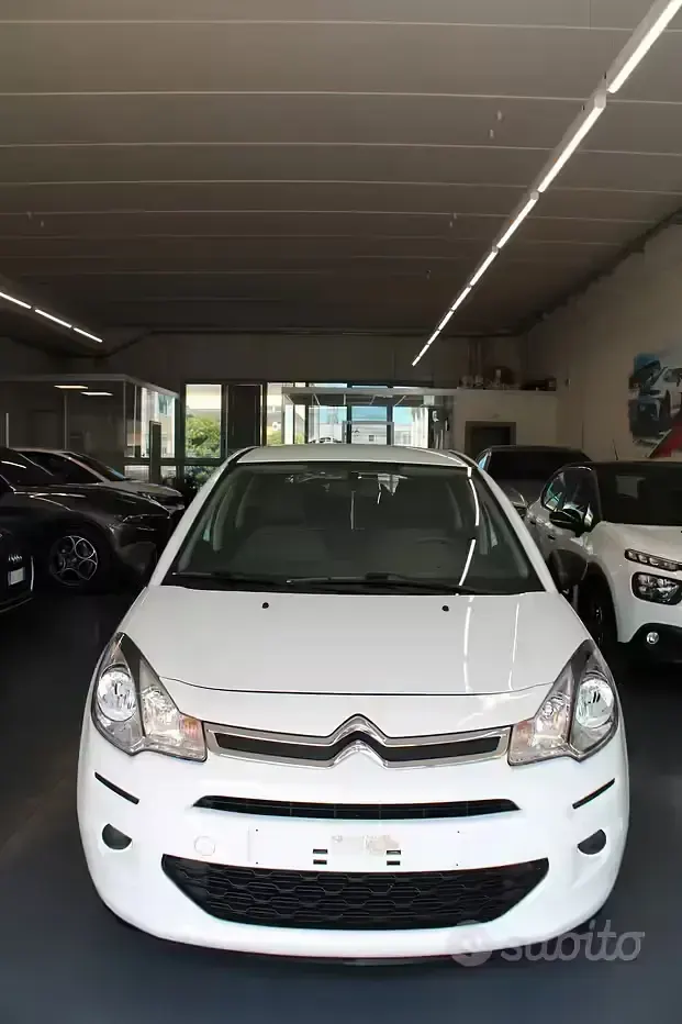 Usata Citroën C3 Attraction 90 CV (66 kW) 2016 Bianco Berlina