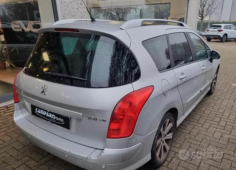 Usata Peugeot 308 SW 2012 Grigio Station wagon