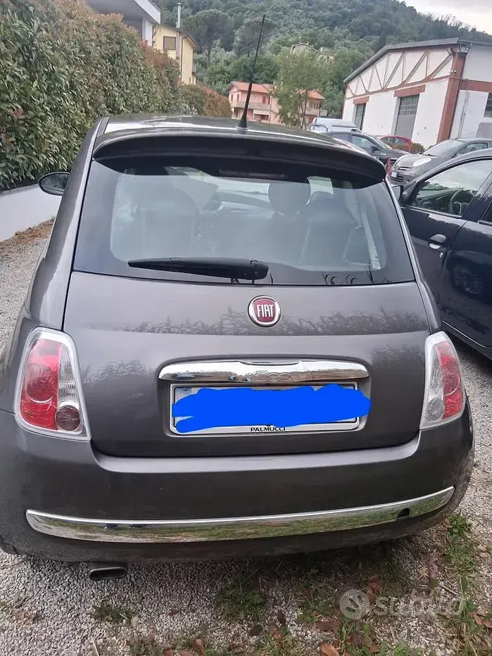 Begagnad Fiat 500 Sport 69 HK (50 kW) 2011 Grå Sedan
