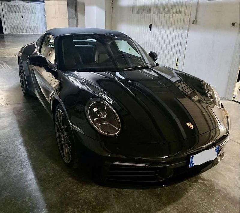 Usata Porsche 911 Targa 4S 450 CV (330 kW) 2021 Nero Cabrio