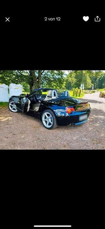 Usata BMW Z4 Performance 231 CV (169 kW) 2004 Nero Cabrio