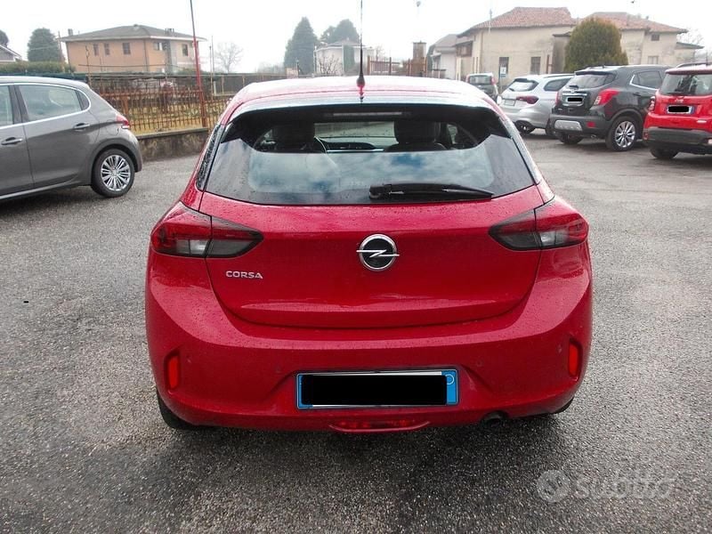 Usata Opel Corsa Elegance 75 CV (55 kW) 2020 Rosso Berlina
