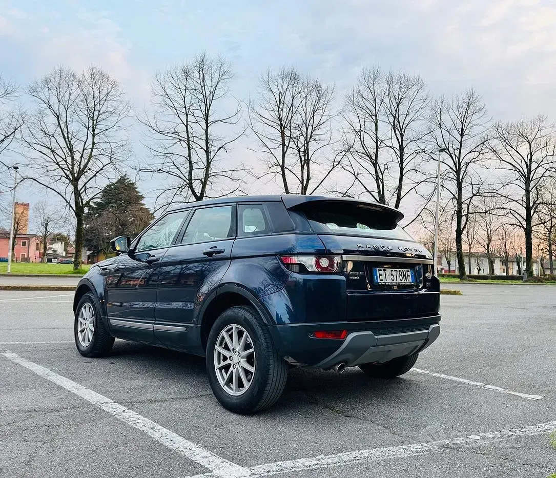 Usata Land Rover Range Rover evoque Prestige 190 CV (139 kW) 2012 Blu SUV