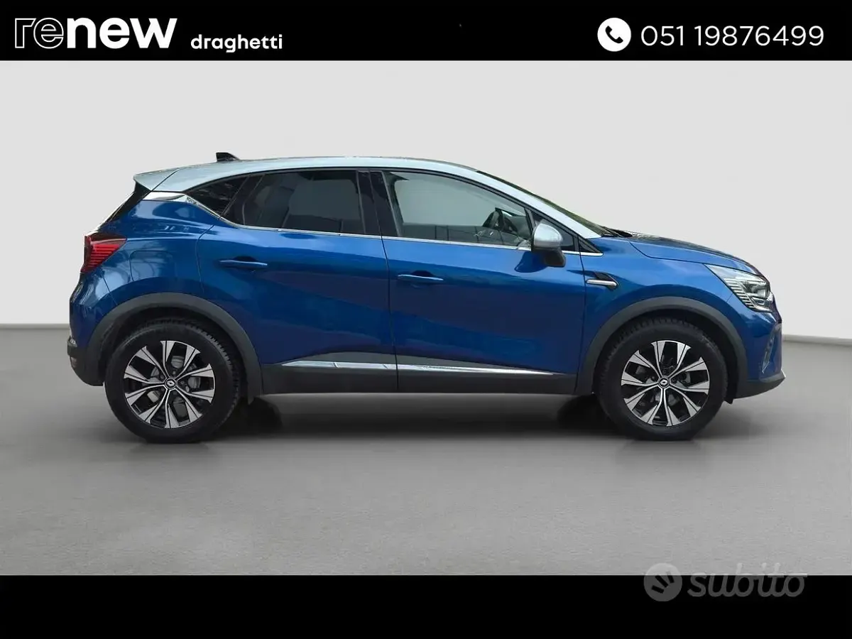 Usata Renault Captur Techno 101 CV (74 kW) 2023 Blu SUV