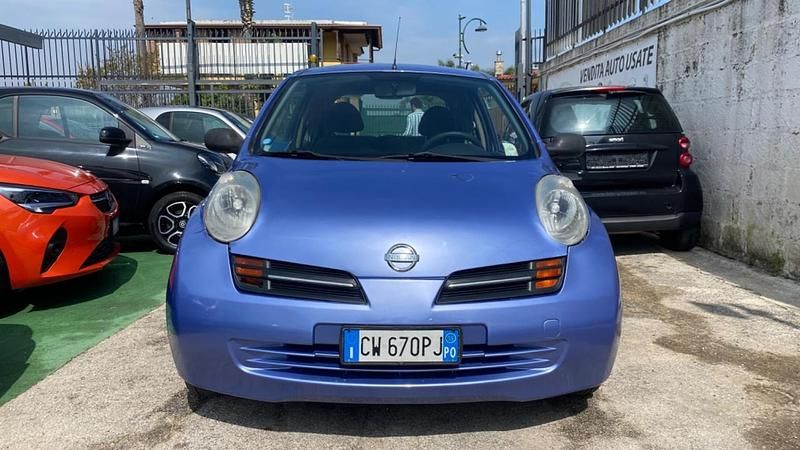 Usata Nissan Micra Acenta 65 CV (47 kW) 2005 Blu Berlina