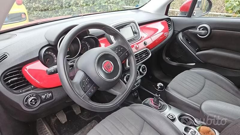 Usata Fiat 500X Lounge 2016 Rosso SUV
