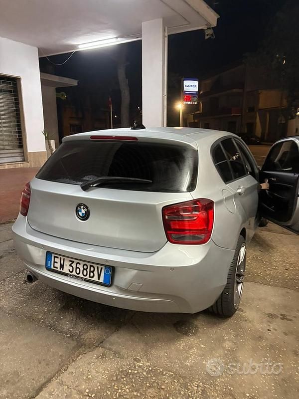 Usata BMW 118 M Sport 143 CV (105 kW) 2014 Grigio Utilitaria