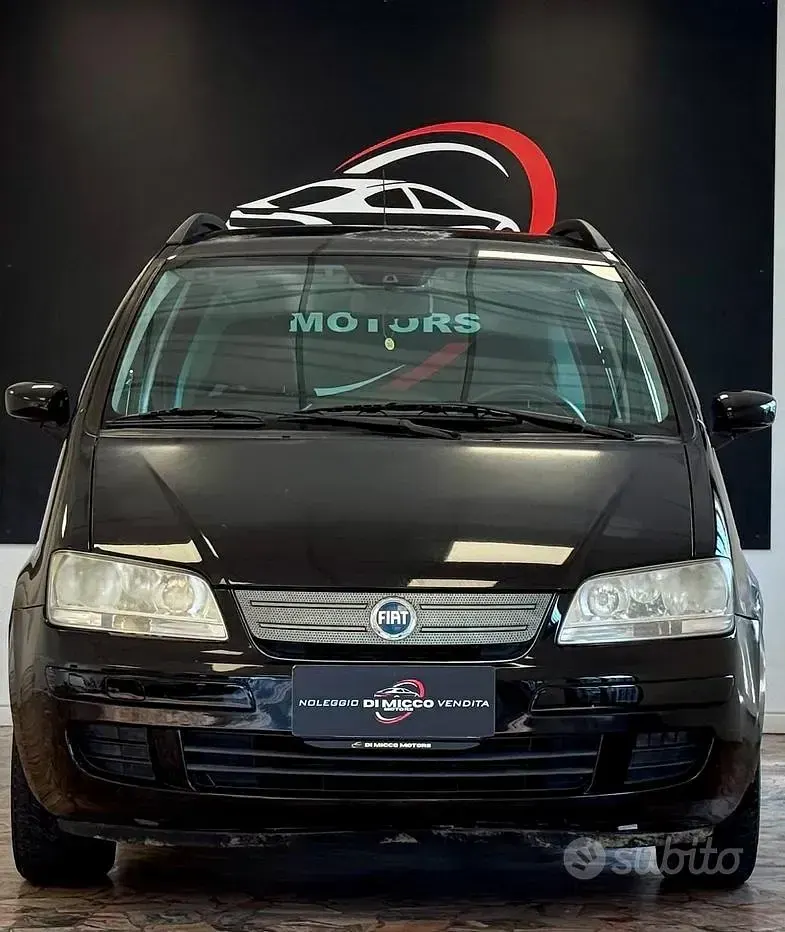 Usata Fiat Idea Emotion 95 CV (69 kW) 2006 Nero Monovolume