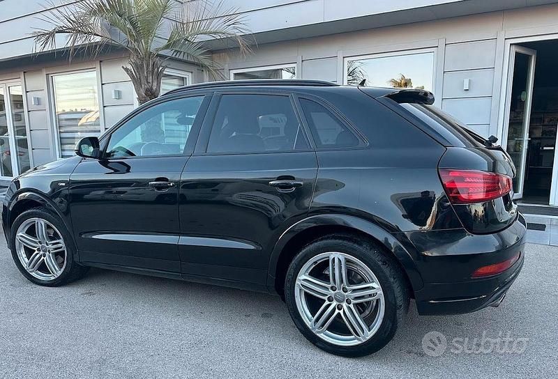Usata Audi Q3 S-Line 177 CV (130 kW) 2014 Nero SUV