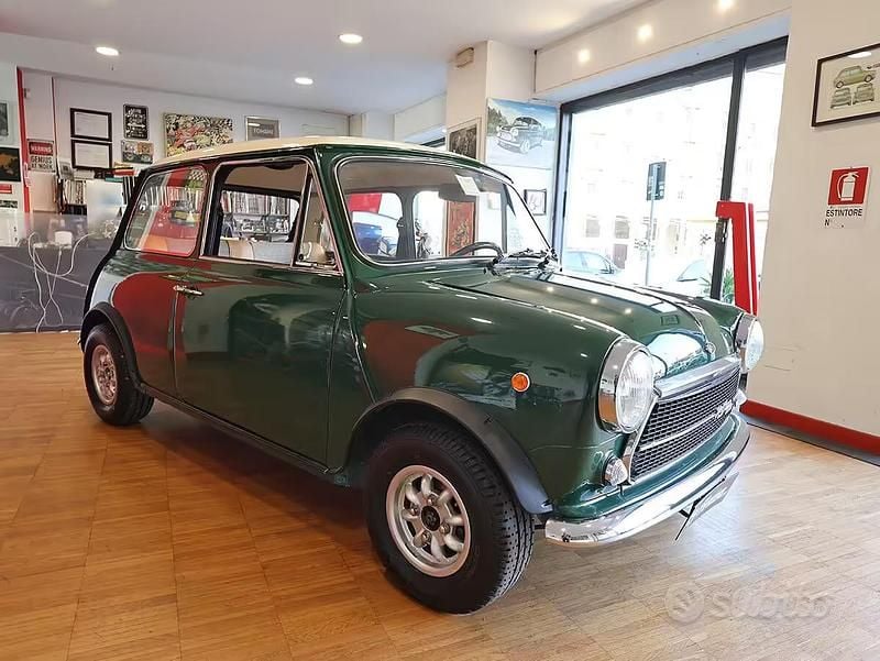 Usata Innocenti Mini 66 CV (48 kW) 1970 Verde Utilitaria