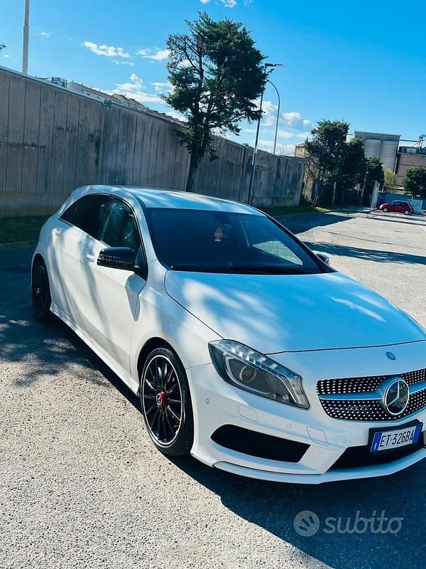 Usata Mercedes A200 136 CV (100 kW) 2013 Bianco Berlina