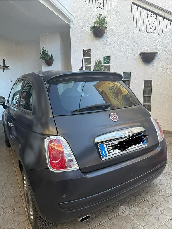 Usata Fiat 500 75 CV (55 kW) 2013 Nero Utilitaria