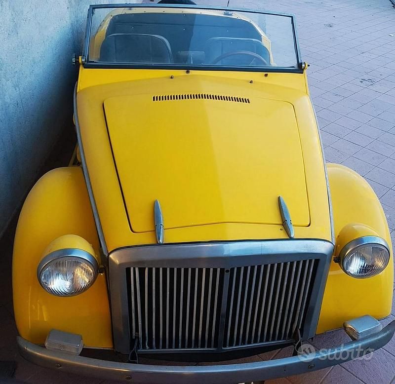 Occasion Fiat 850 1960 Jaune Cabriolet