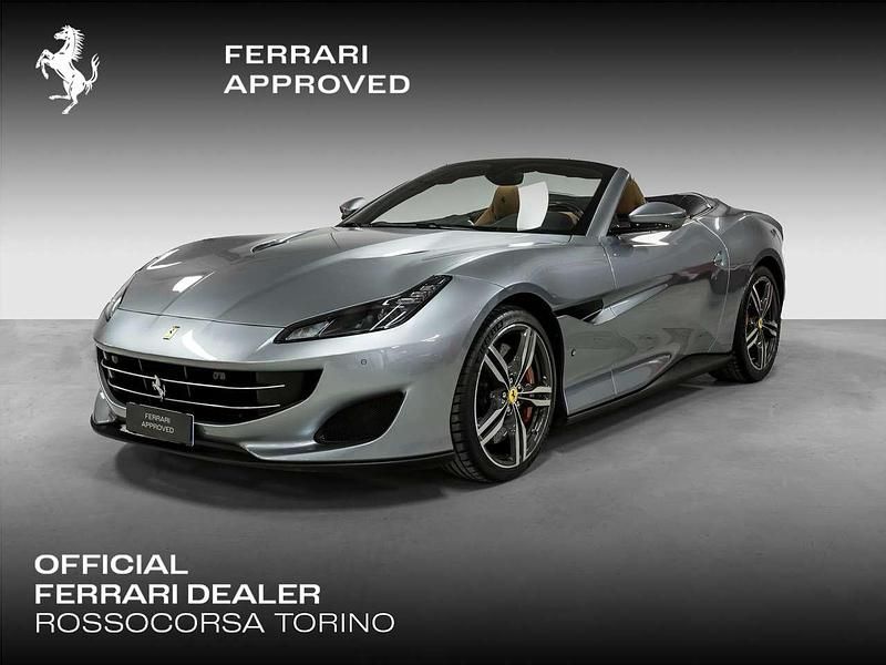 Usata Ferrari Portofino 600 CV (441 kW) 2019 Grigio titanio metallizzato Cabrio