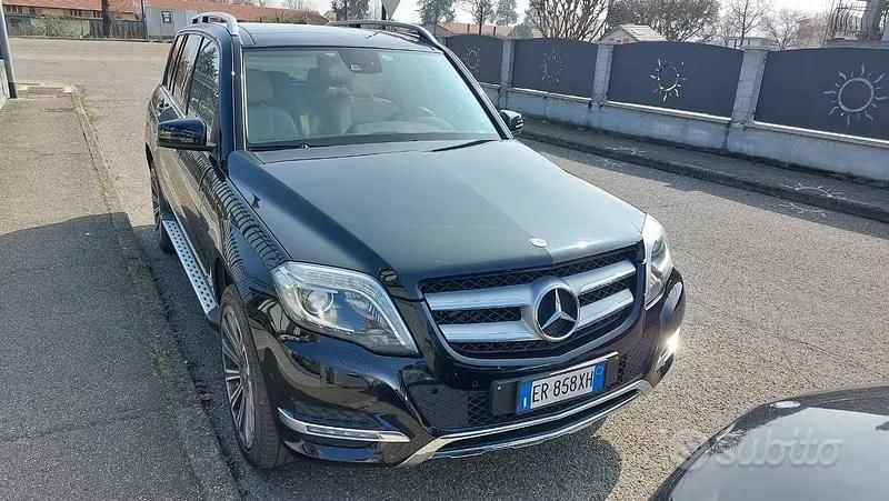Usata Mercedes GLK250 204 CV (150 kW) 2013 Nero SUV