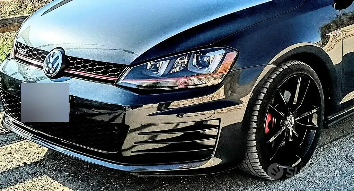 Usata VW Golf VII GTI 150 CV (110 kW) 2016 Nero Berlina