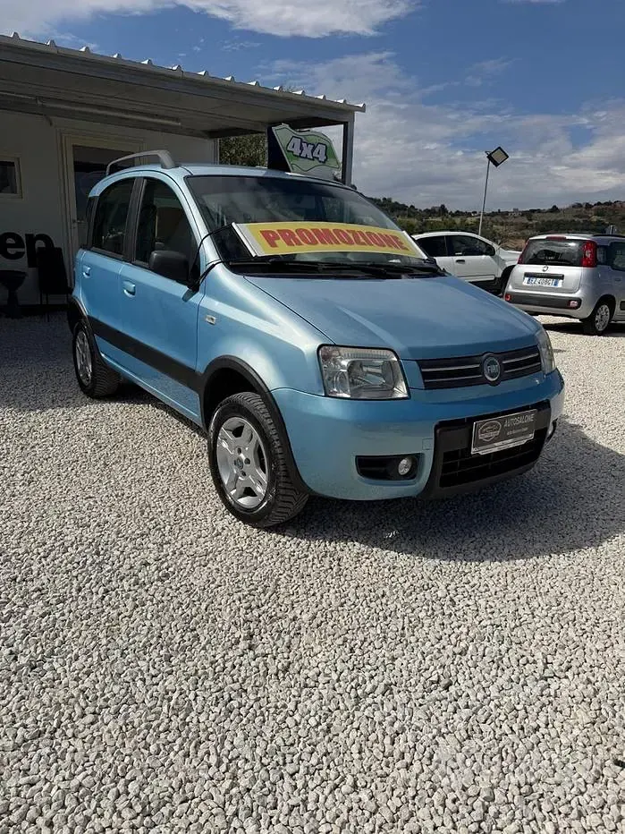 Usata Fiat Panda 4x4 Climbing 60 CV (44 kW) 2005 Bluazzurro Utilitaria