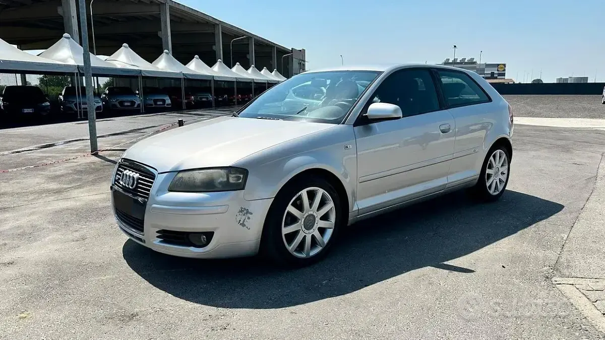 Usata Audi A3 140 CV (102 kW) 2006 Grigio Utilitaria