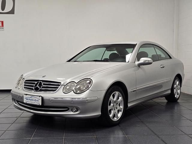 Usata Mercedes CLK200 Elegance 169 CV (124 kW) 2004 Argento Coupé