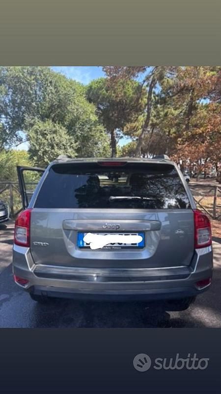 Usata Jeep Compass 136 CV (100 kW) 2013 Grigio SUV